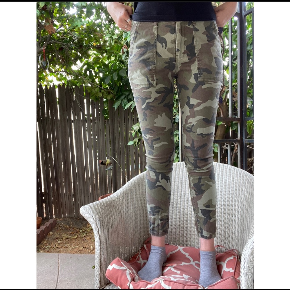 Sanctuary Camo Skinny Jeans